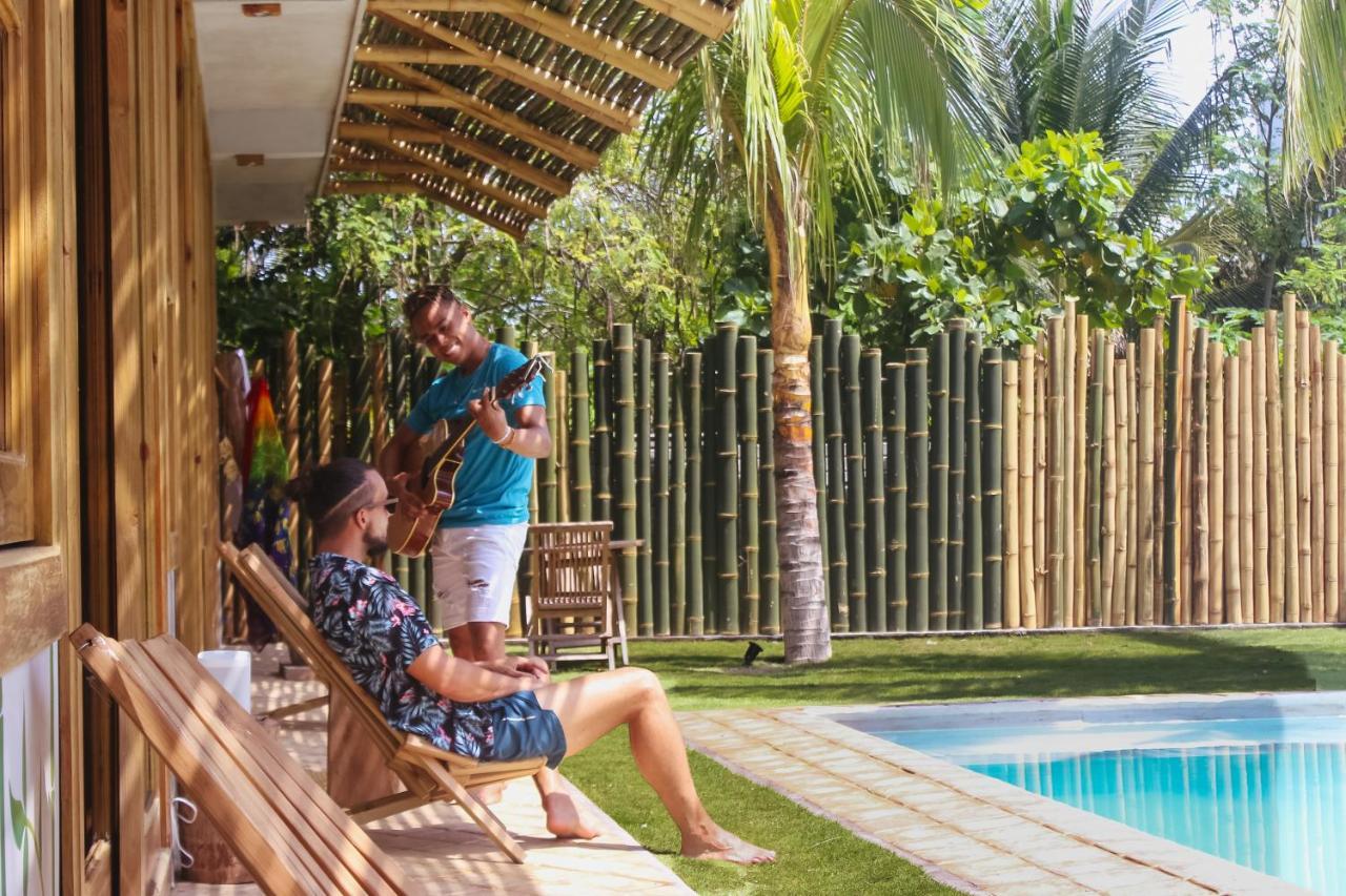 Shanti Surf Camp El Paredón Buena Vista エクステリア 写真