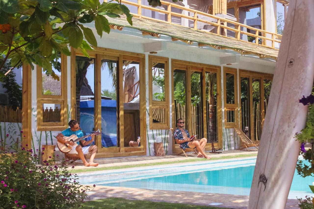 Shanti Surf Camp El Paredón Buena Vista エクステリア 写真