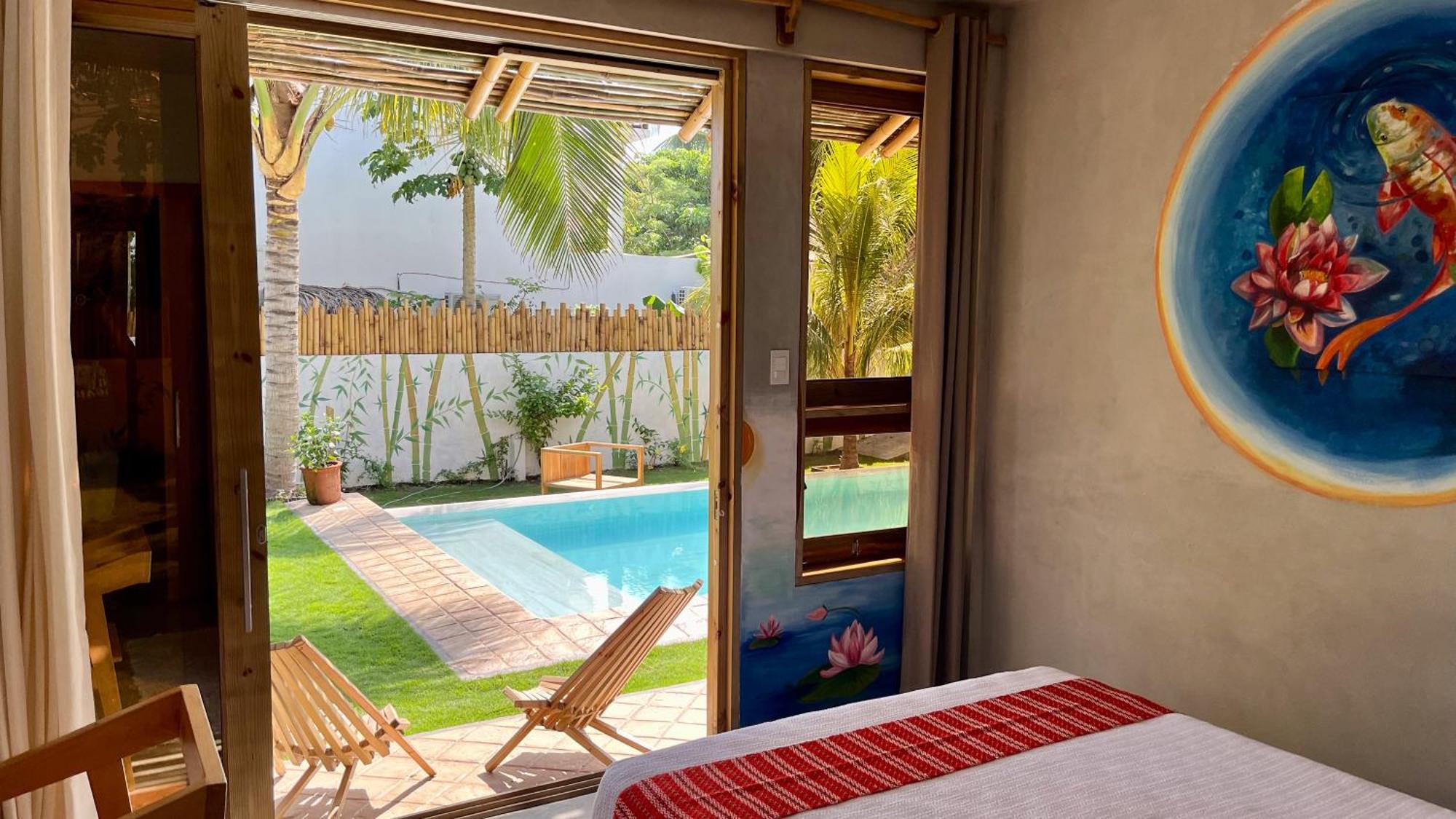 Shanti Surf Camp El Paredón Buena Vista エクステリア 写真
